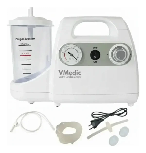 Bomba Succion Motor Aspiracion Secreciones Vmedic Certifica